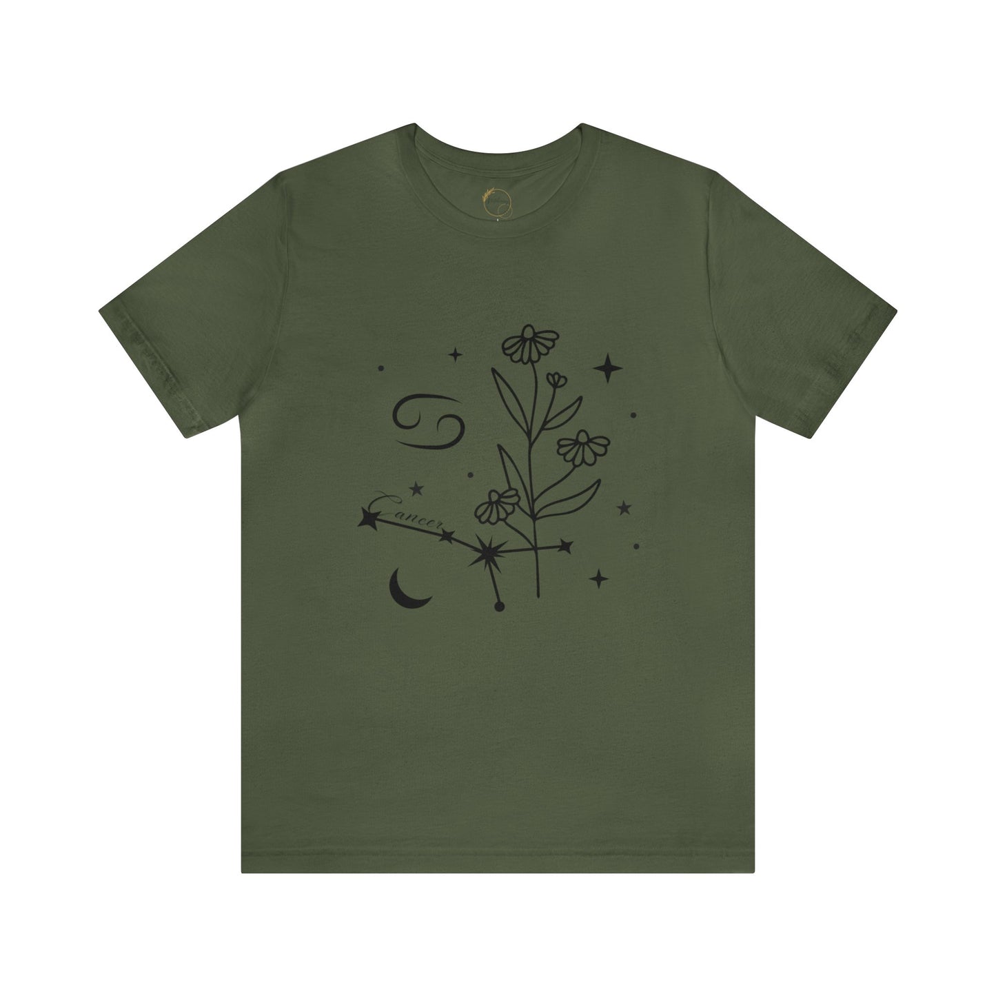 Cancer Zodiac Mix Unisex Jersey Short Sleeve Tee