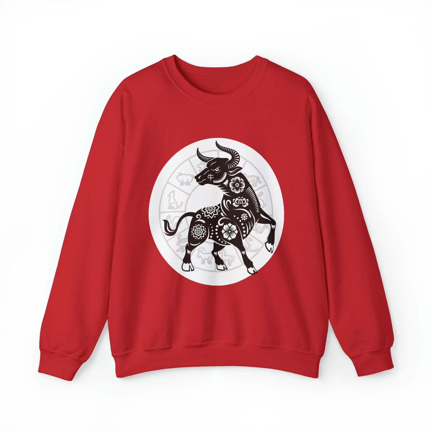 Shengxiao Ox Unisex Heavy Blend™ Crewneck Sweatshirt