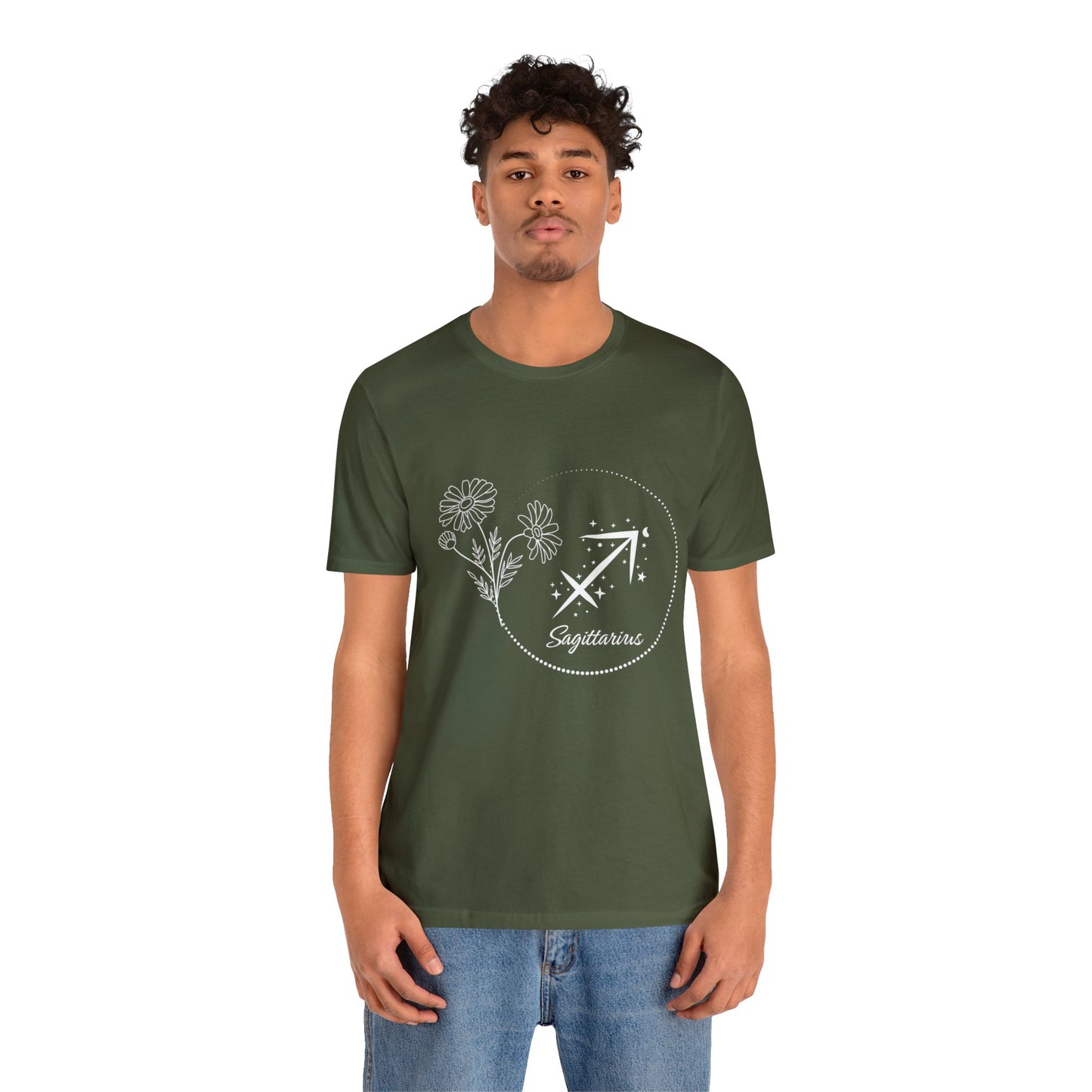 Sagittarius Zodiac Wreath T-Shirt