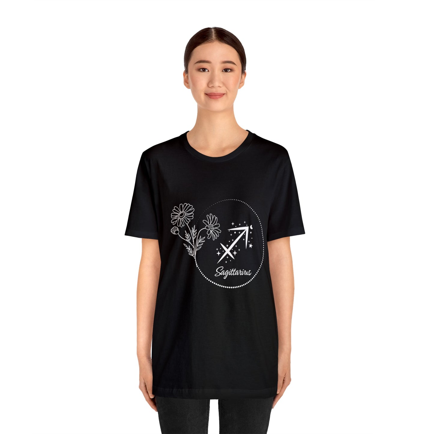 Sagittarius Zodiac Wreath T-Shirt