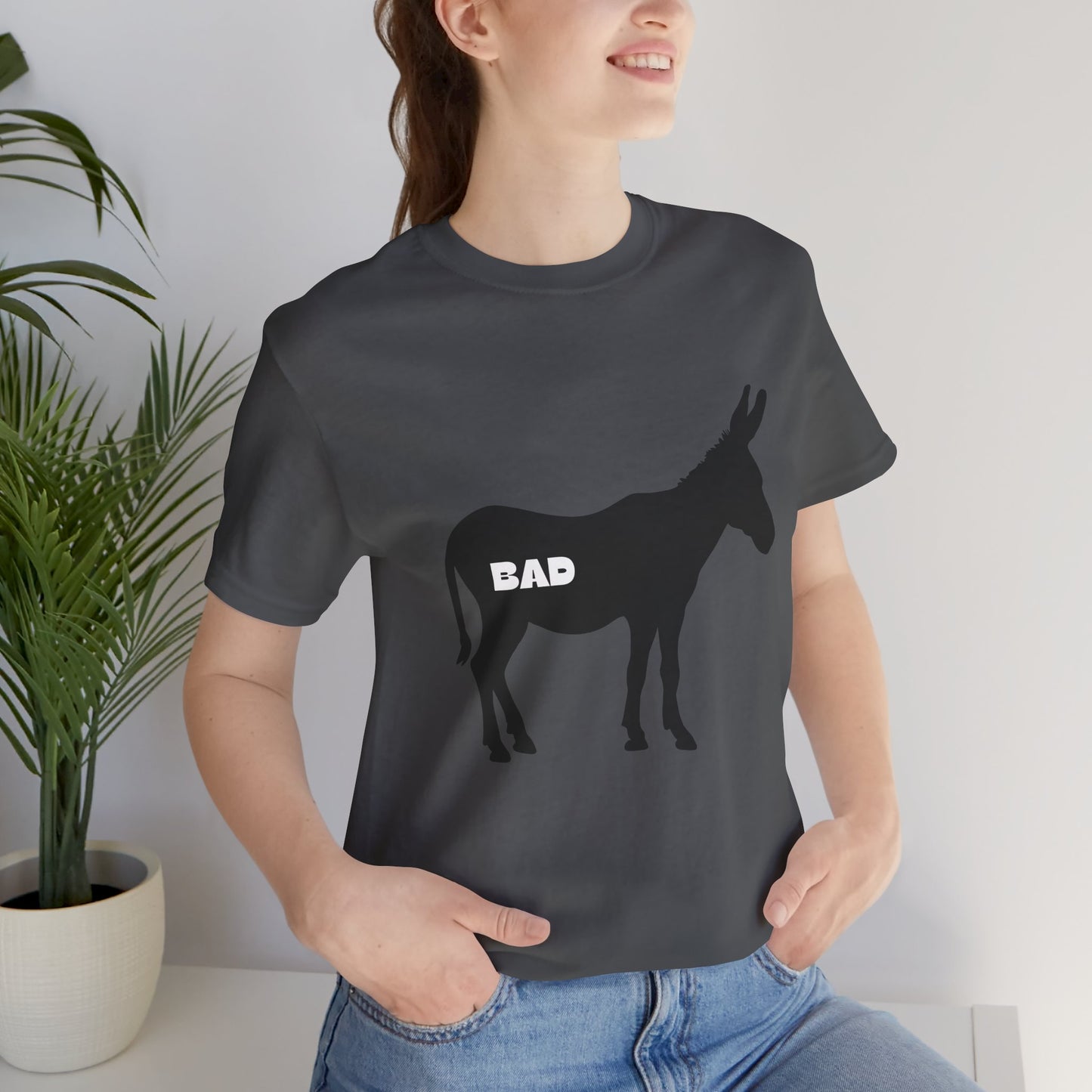 Bad Donkey Shirt | Funny Bad Ass Tee | Humorous Animal Design"