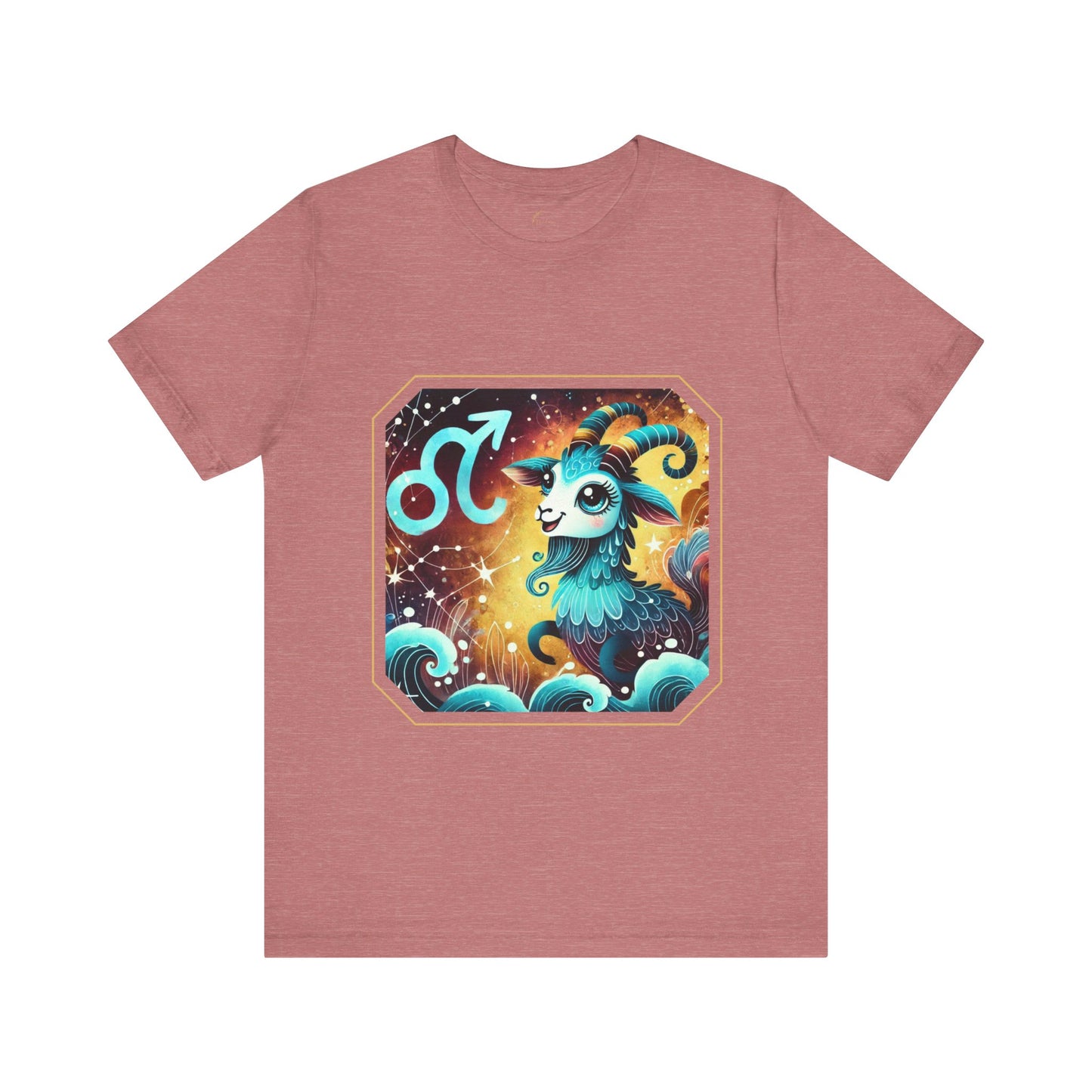 Capricorn Framed Zodiac Name T-Shirt
