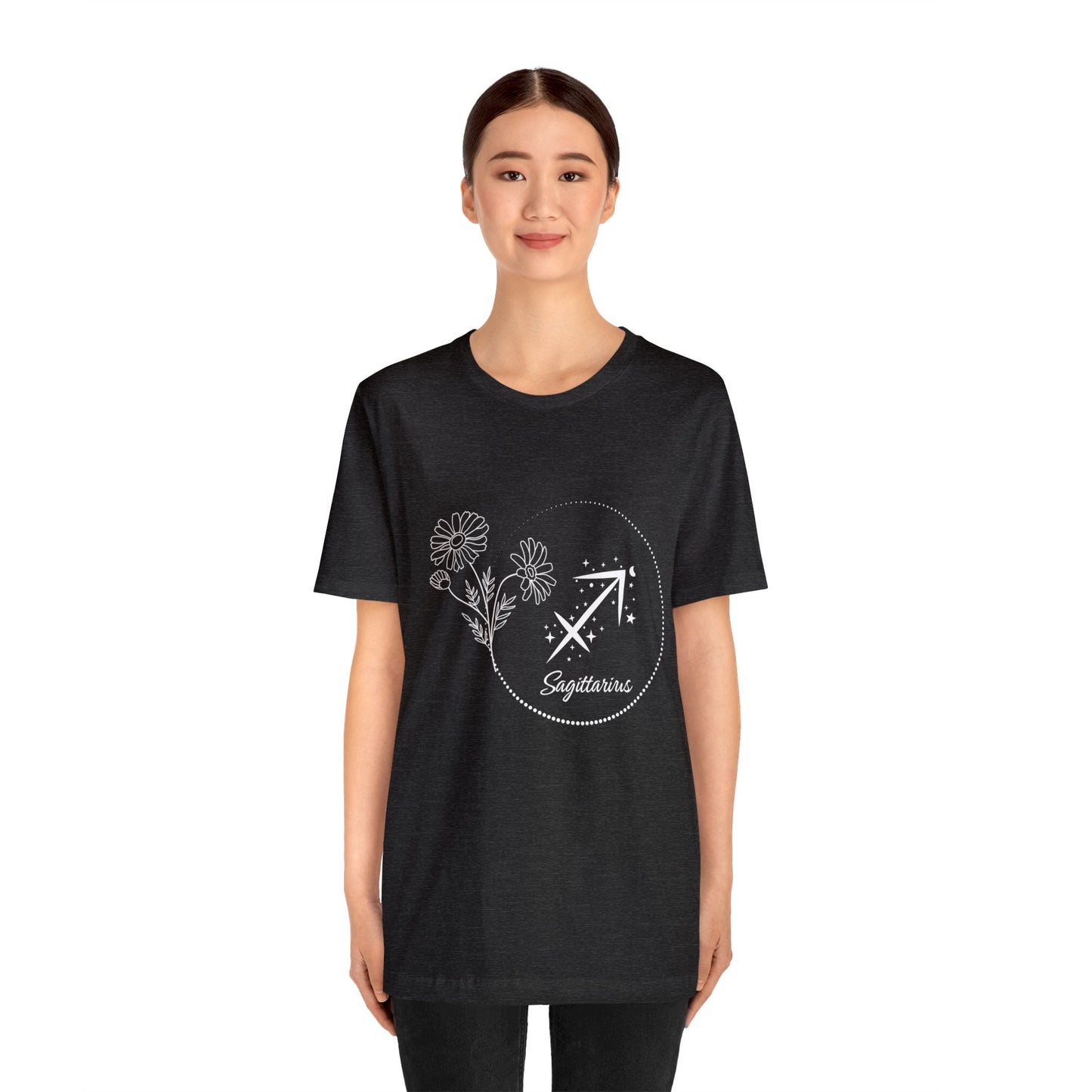 Sagittarius Zodiac Wreath T-Shirt
