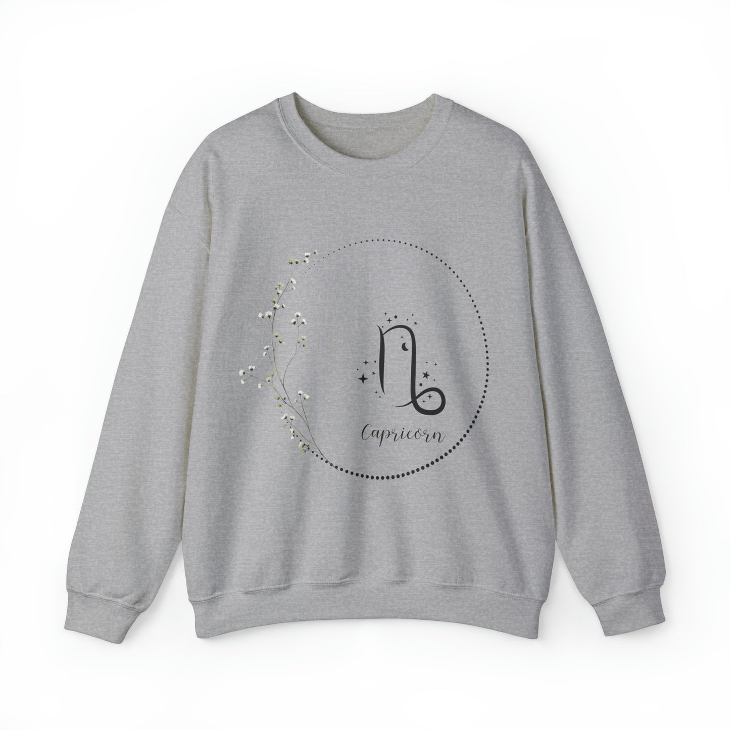 Capricorn Zodiac Wreath Sweatshirt