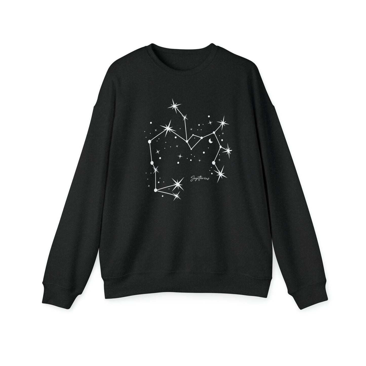 Sagittarius Zodiac Constellation Unisex Drop Shoulder Sweatshirt