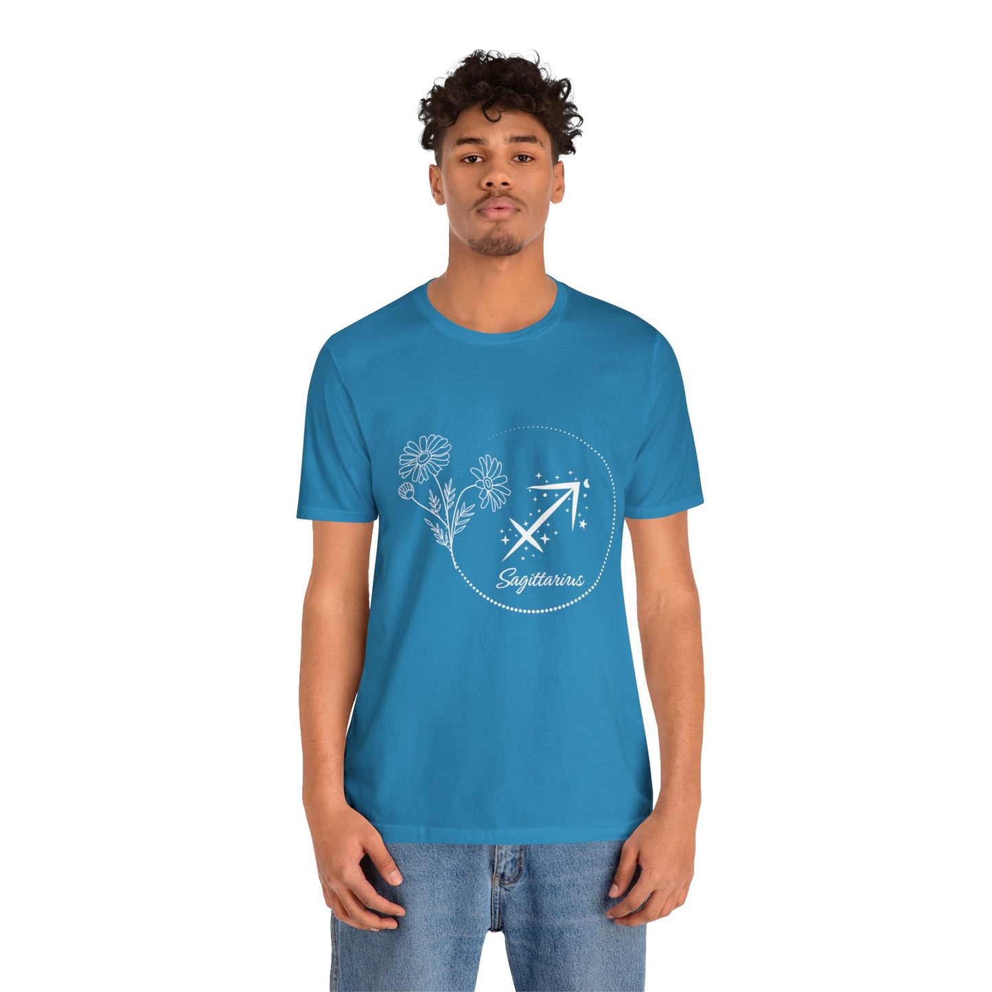 Sagittarius Zodiac Wreath T-Shirt