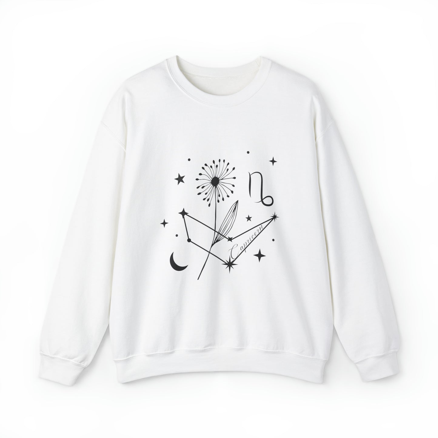 Capricorn Zodiac Mix Unisex Heavy Blend™ Crewneck Sweatshirt