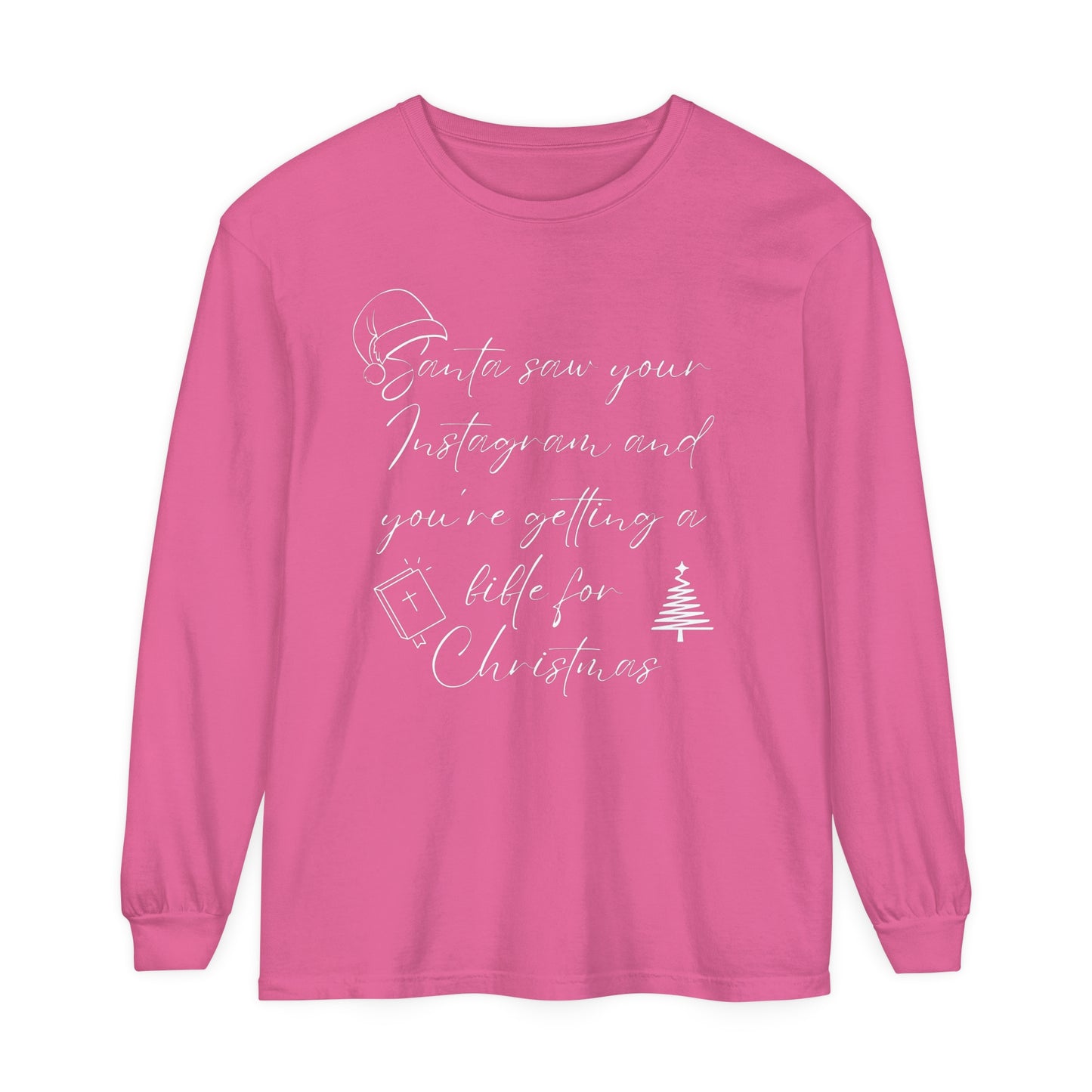 Christmas Bible Unisex Long Sleeve T-Shirt