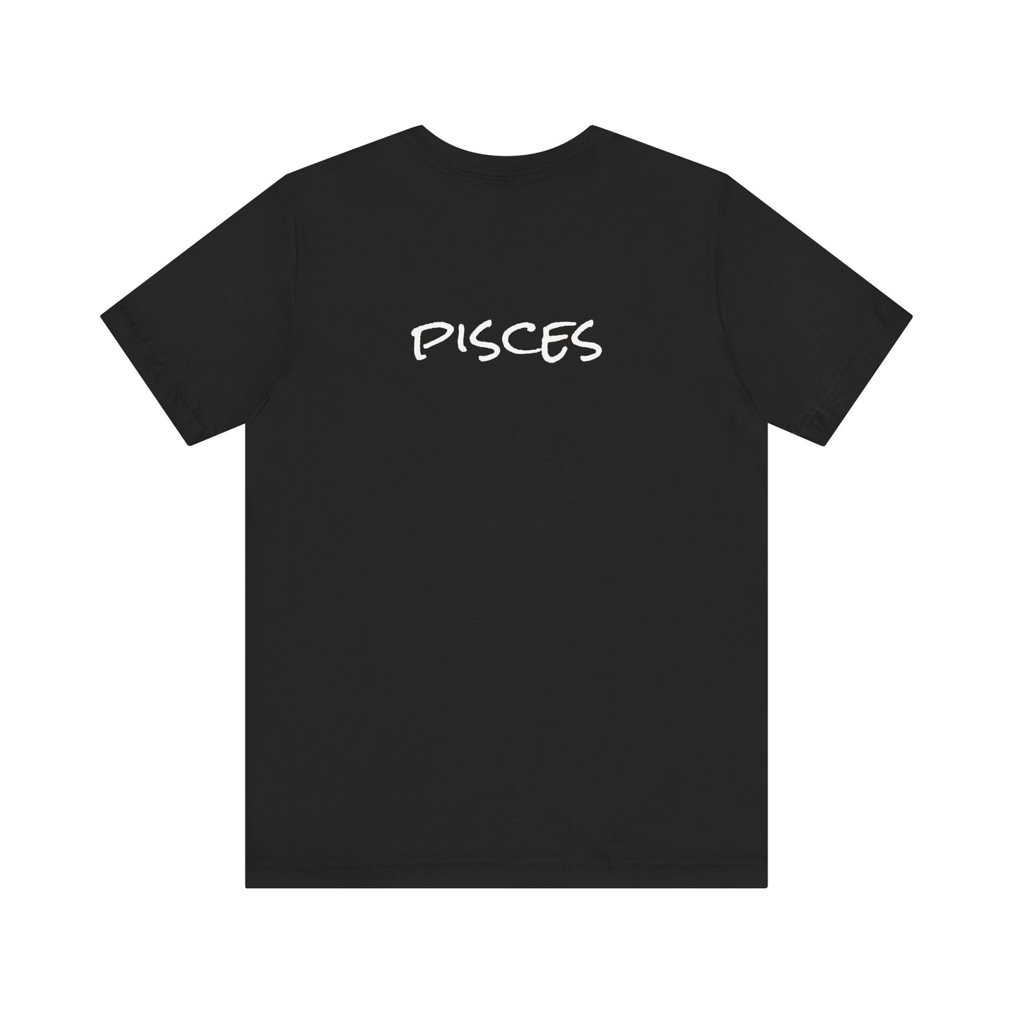 Spooky Pisces Zodiac Shirt Fish and Murky Water Dark Astrology Tee for Astrology Lovers Anytime or Halloween Style Distress