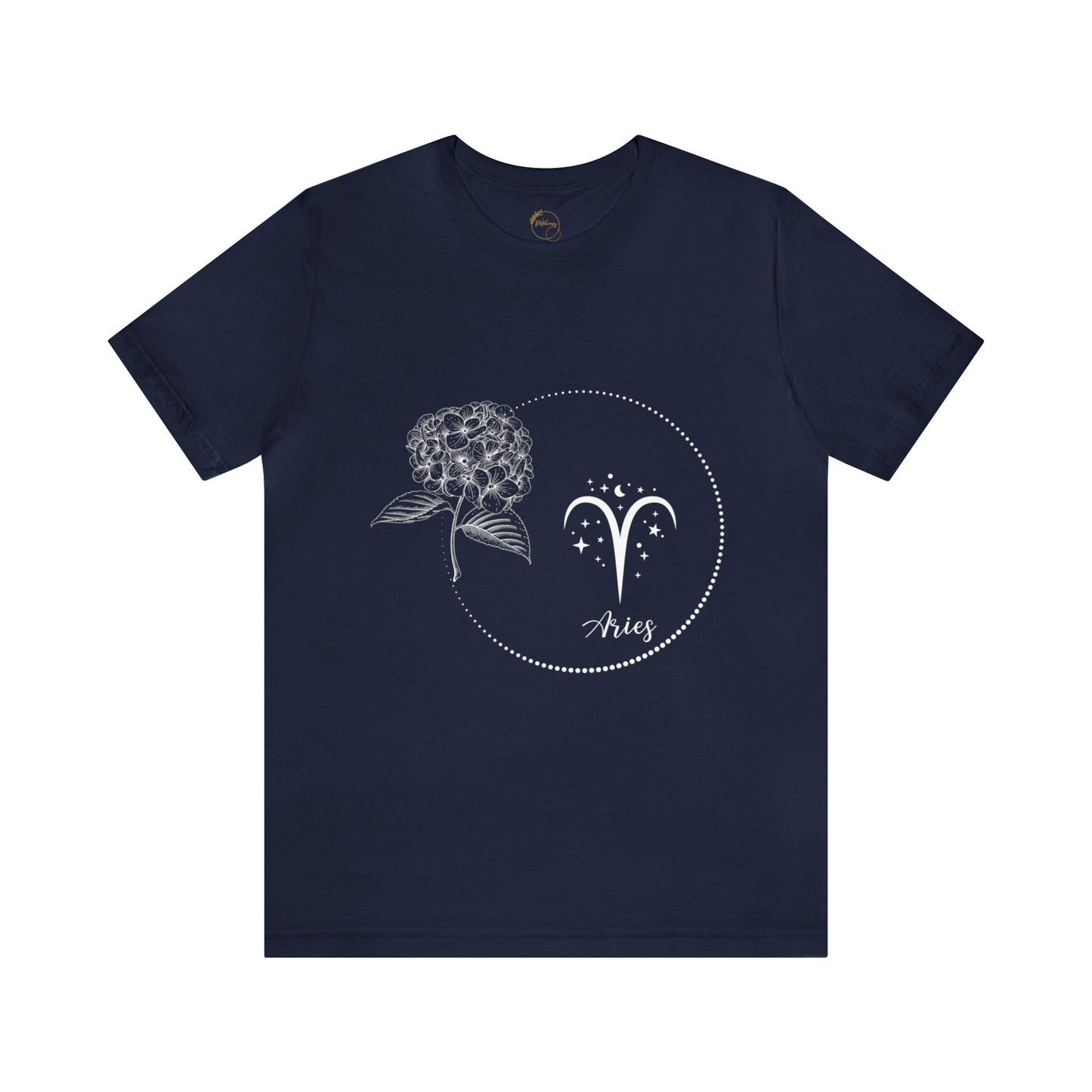 Aries Zodiac Wreath T-Shirt