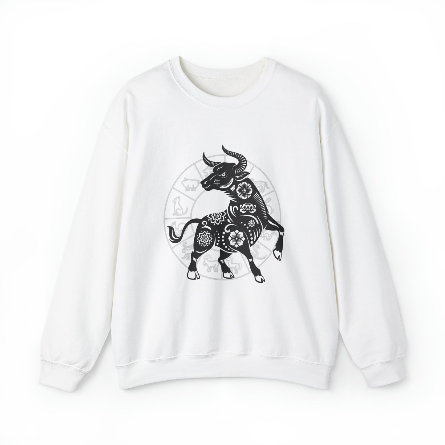 Shengxiao Ox Unisex Heavy Blend™ Crewneck Sweatshirt