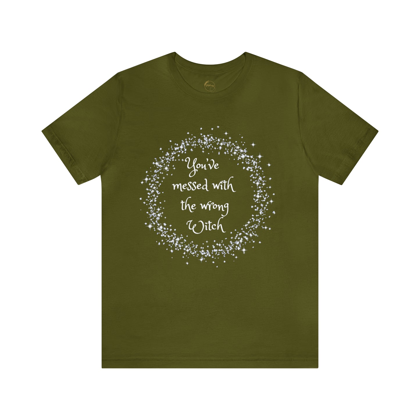 Messed with Wrong Witch Unisex Jersey Short Sleeve Tee
