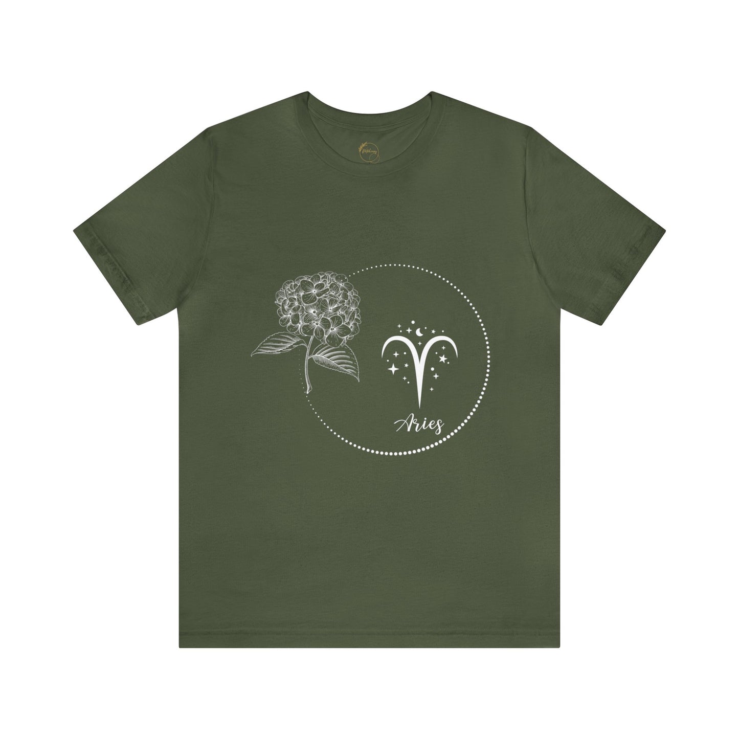 Aries Zodiac Wreath T-Shirt