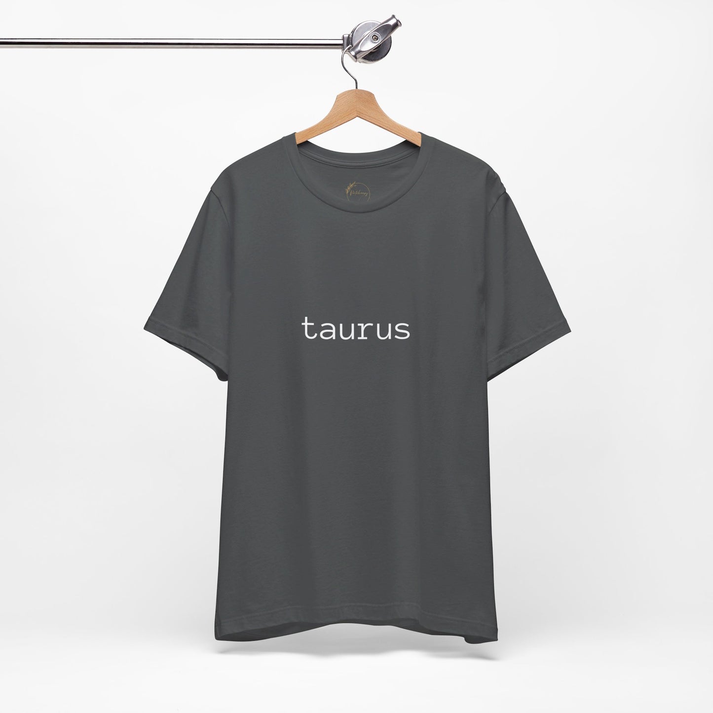 Taurus Typewriter Zodiac Name T-Shirt