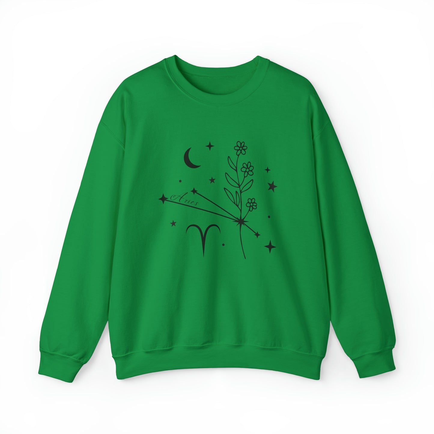 Aries Zodiac Mix Unisex Heavy Blend™ Crewneck Sweatshirt