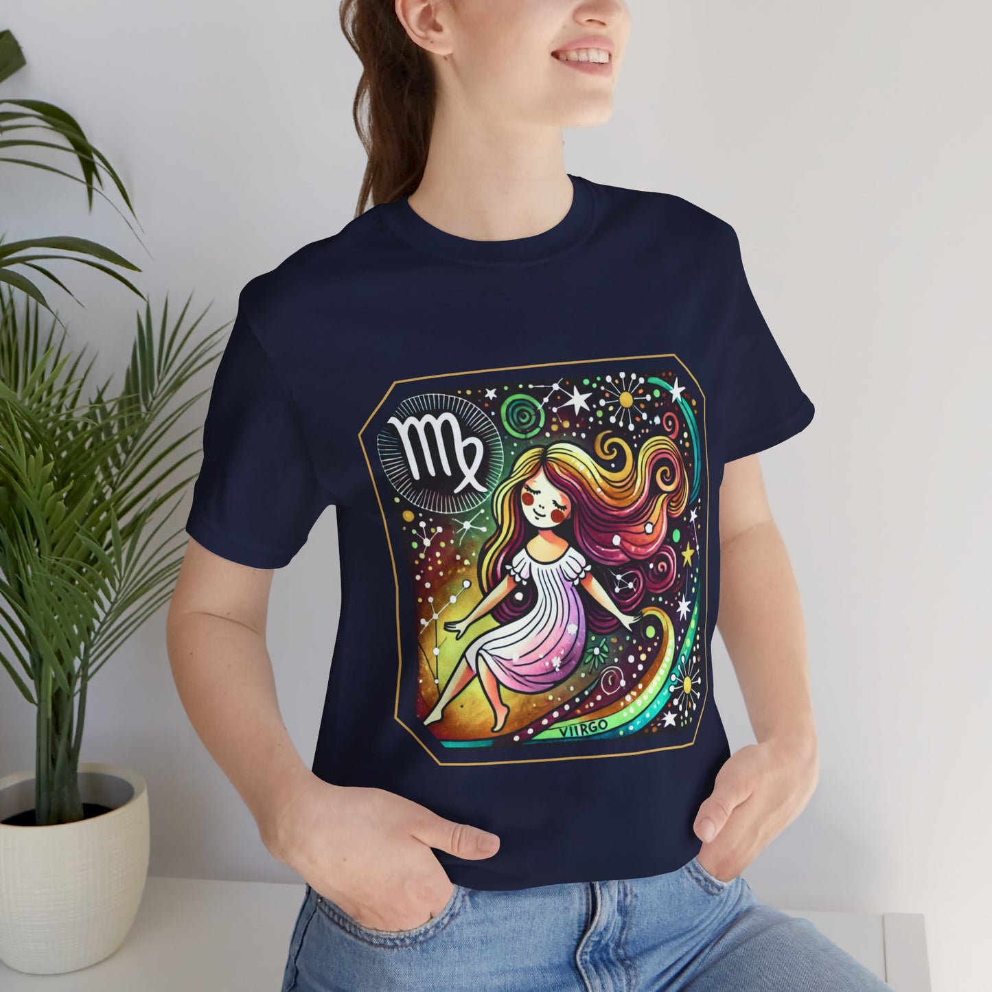 Virgo Framed Zodiac Name T-Shirt