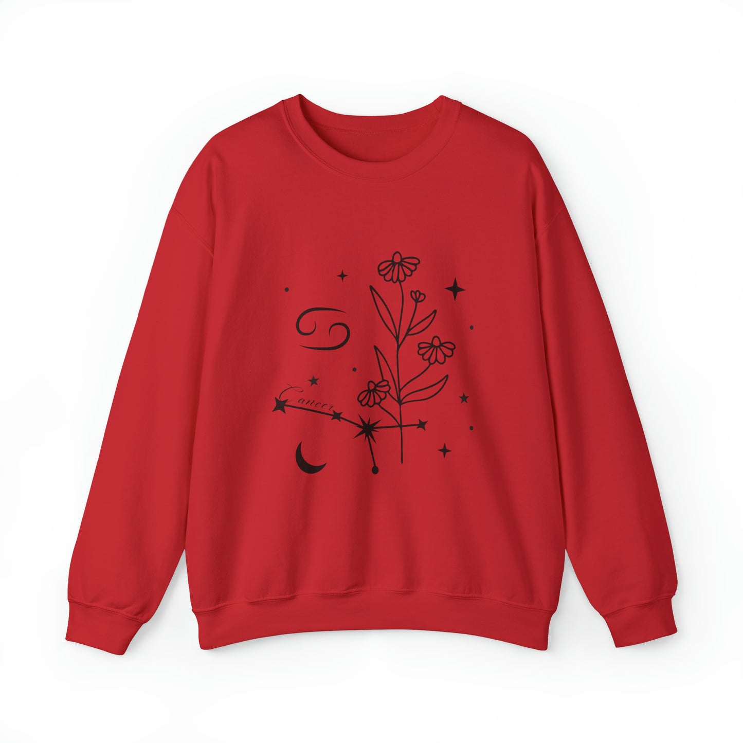 Cancer Zodiac Mix Unisex Heavy Blend™ Crewneck Sweatshirt