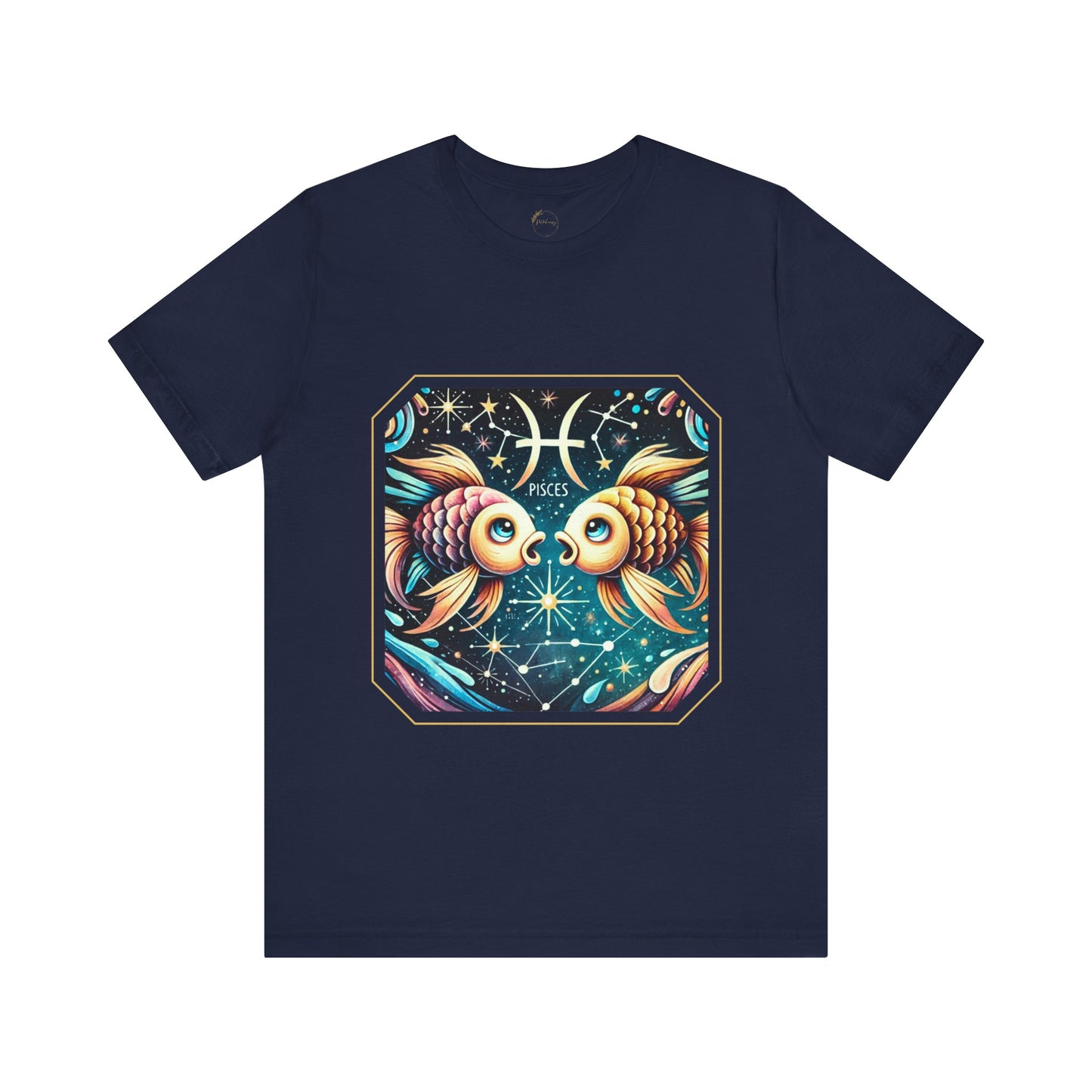 Pisces Framed Zodiac Name T-Shirt