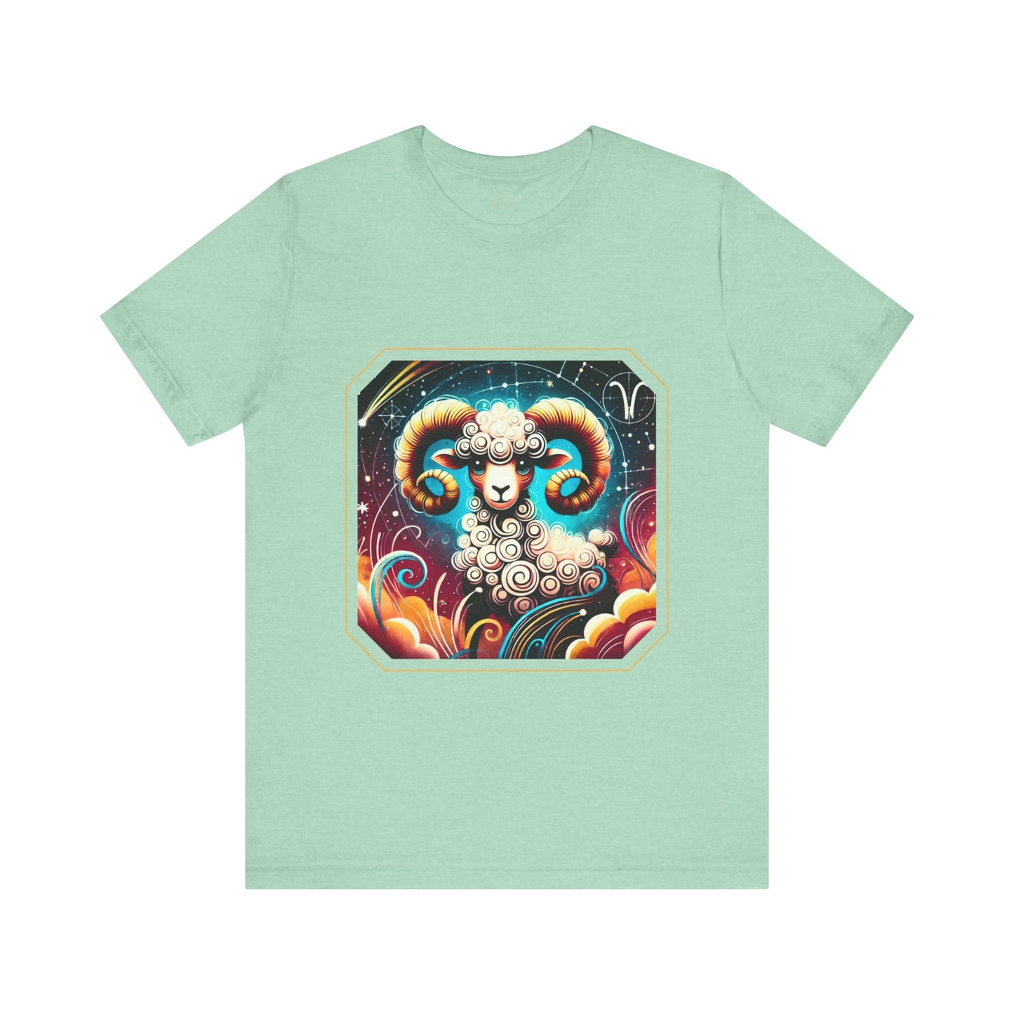 Aries Framed Zodiac Name T-Shirt