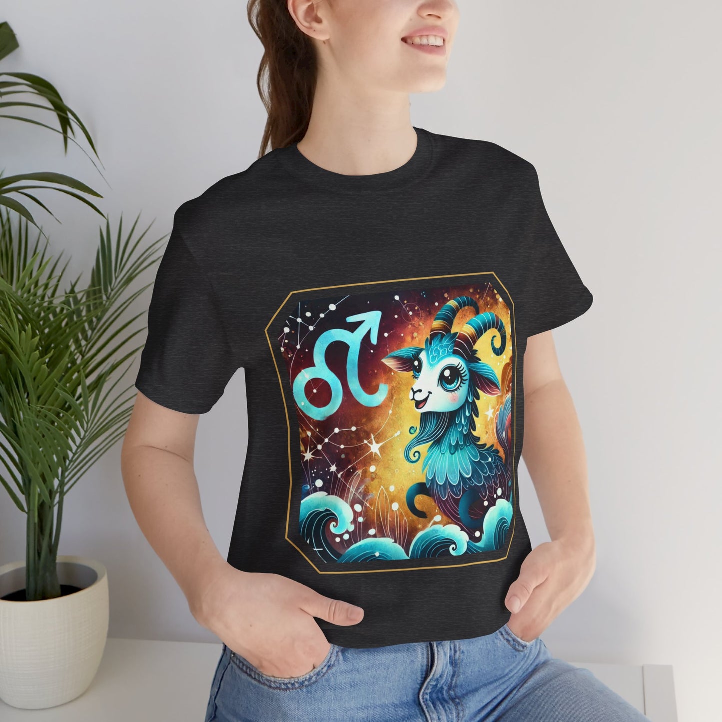 Capricorn Framed Zodiac Name T-Shirt