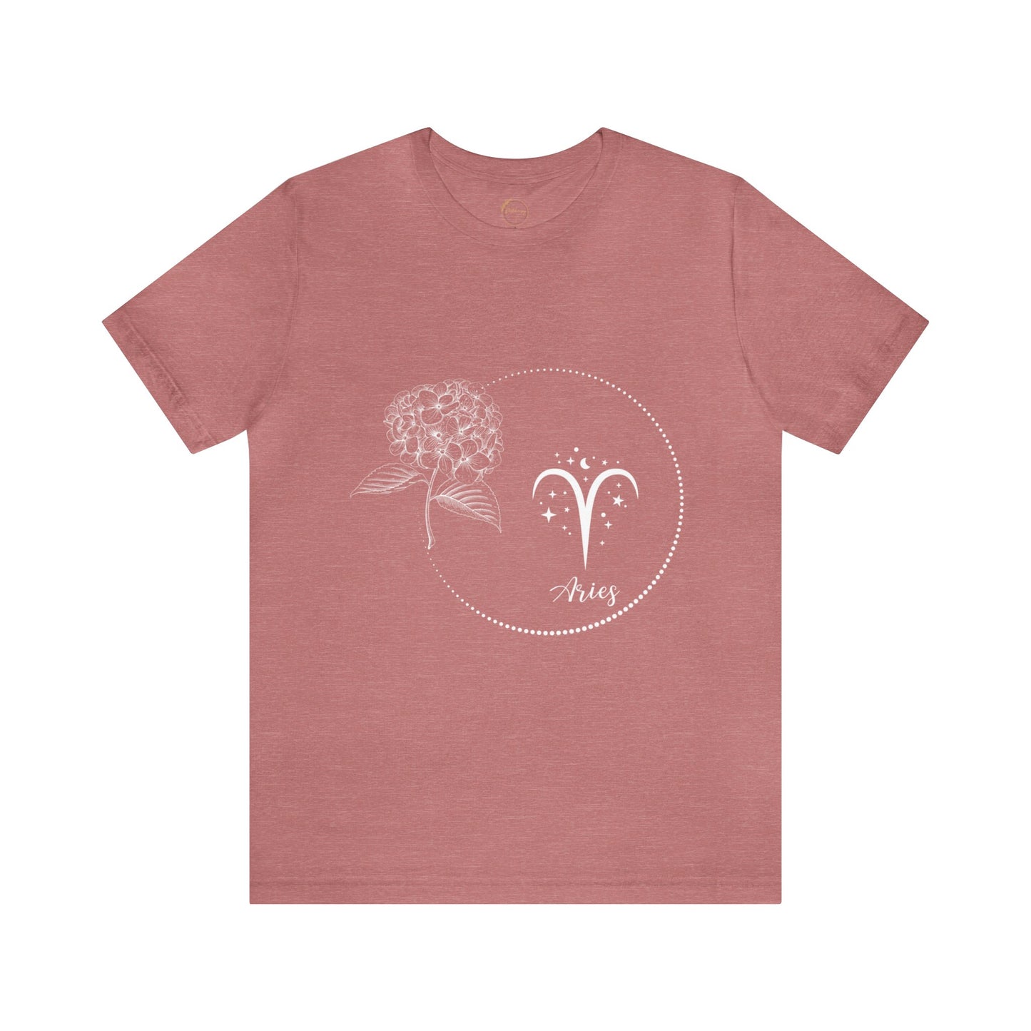 Aries Zodiac Wreath T-Shirt