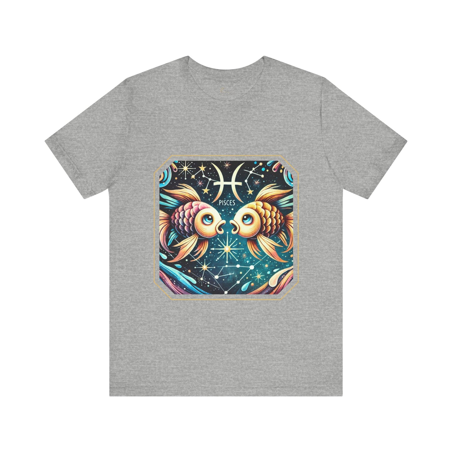 Pisces Framed Zodiac Name T-Shirt