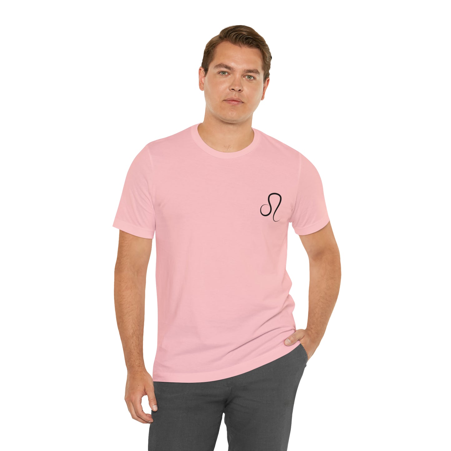 Leo Simple Unisex Jersey Short Sleeve Tee