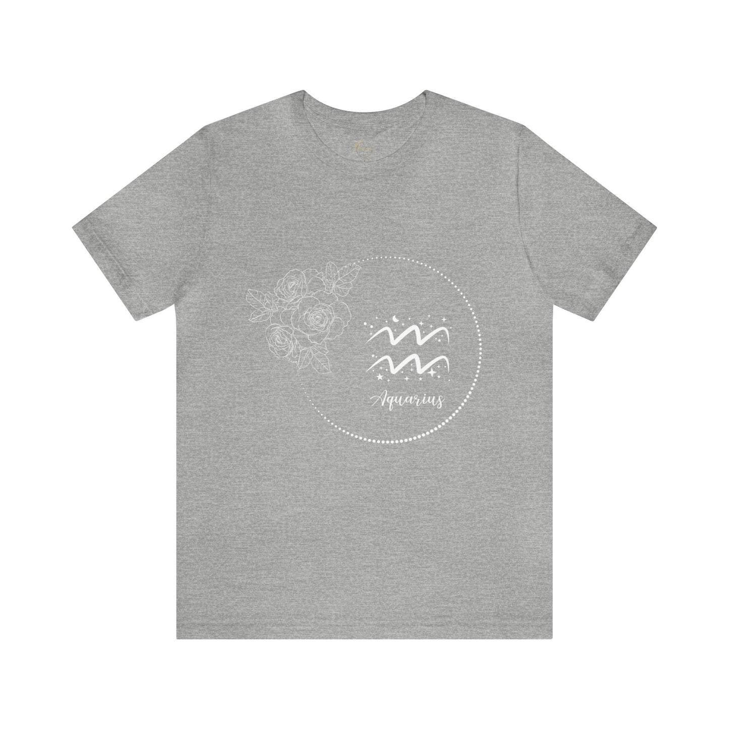 Aquarius Zodiac Wreath T-Shirt