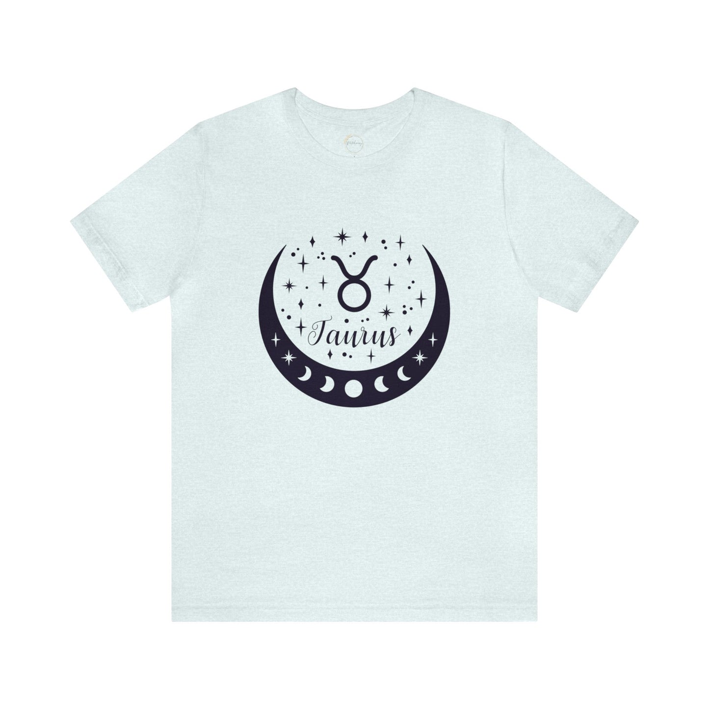 Taurus Moon Phase Zodiac Unisex Jersey Short Sleeve Tee