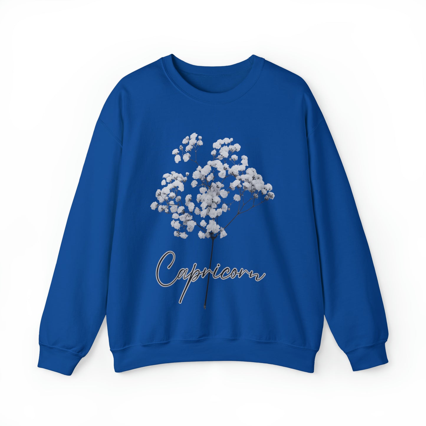 Capricorn Baby's Breath Unisex Heavy Blend Crewneck Sweatshirt
