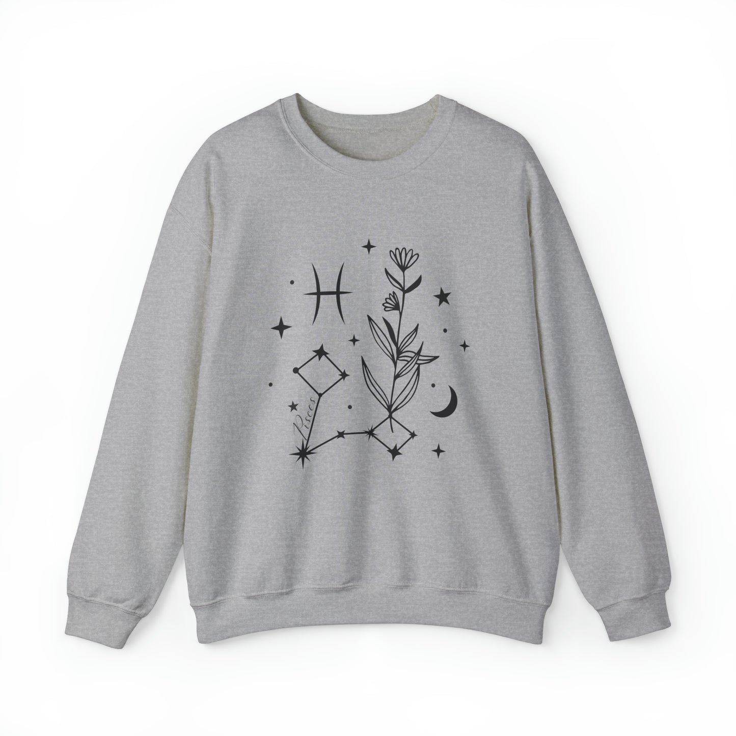 Pisces Zodiac Mix Unisex Heavy Blend™ Crewneck Sweatshirt