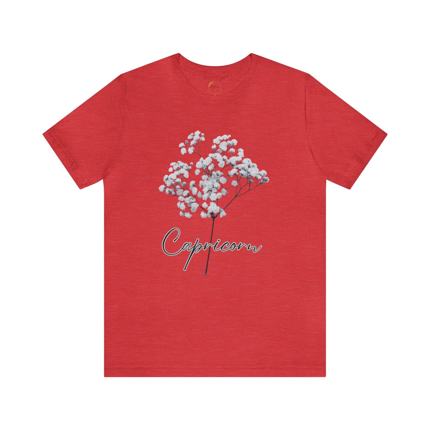 Capricorn Baby Breath Zodiac Unisex Jersey Short Sleeve Tee