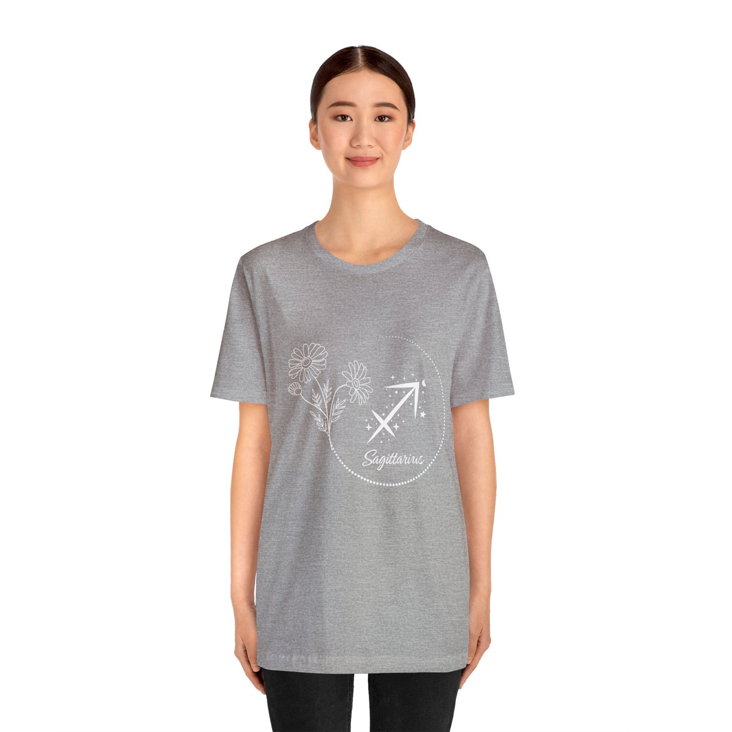 Sagittarius Zodiac Wreath T-Shirt