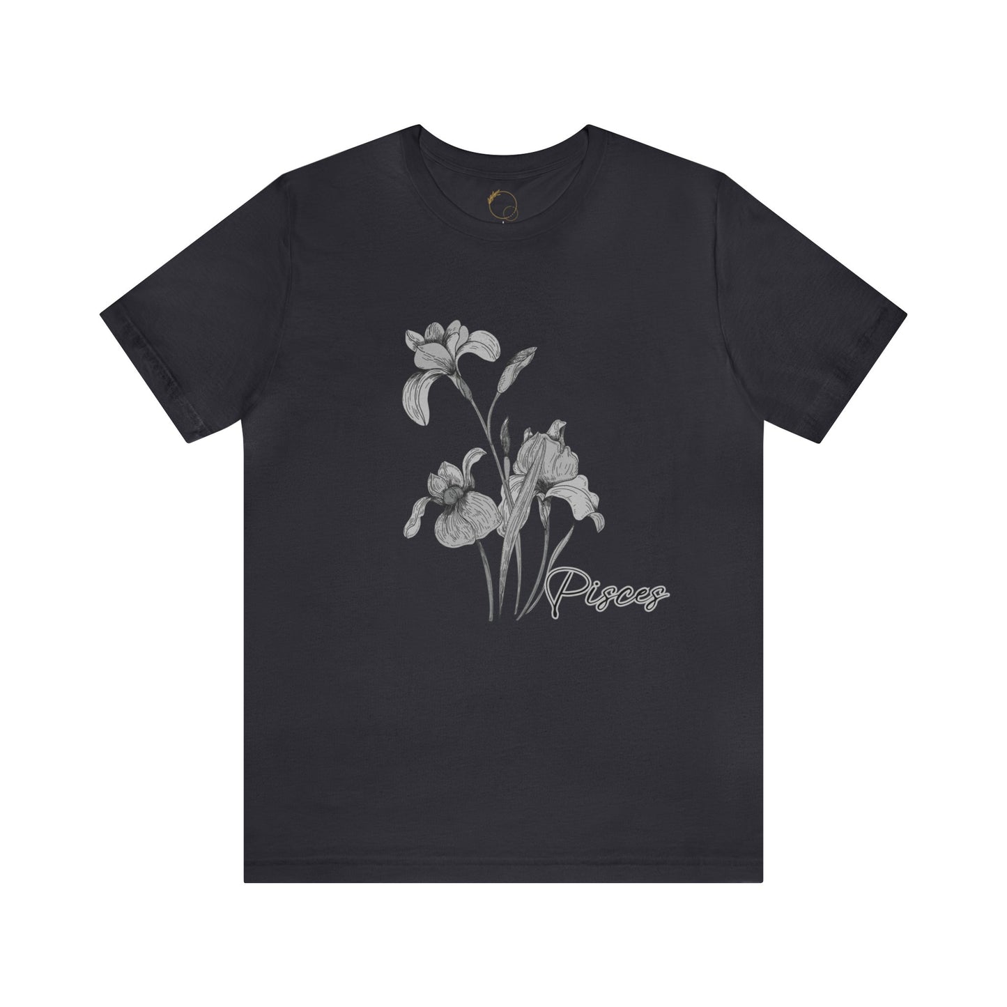 Pisces Iris Zodiac Unisex Jersey Short Sleeve Tee