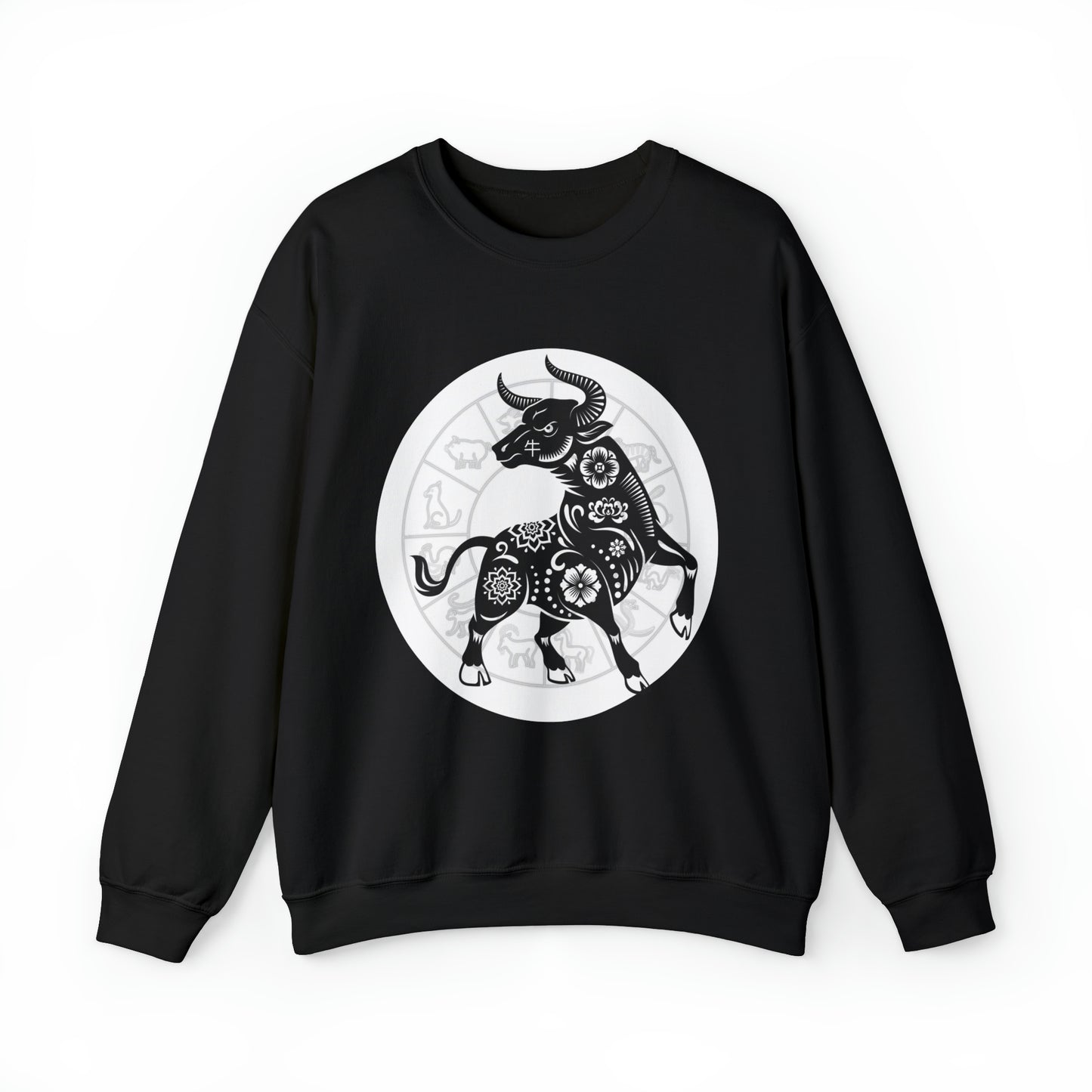 Shengxiao Ox Unisex Heavy Blend™ Crewneck Sweatshirt