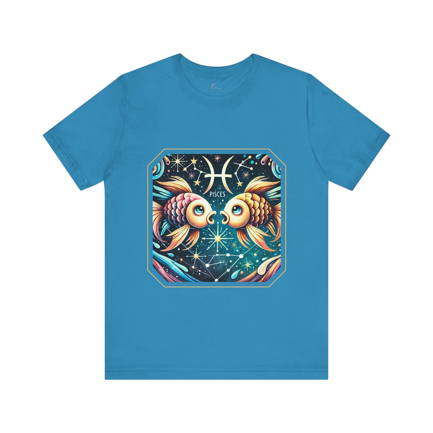 Pisces Framed Zodiac Name T-Shirt