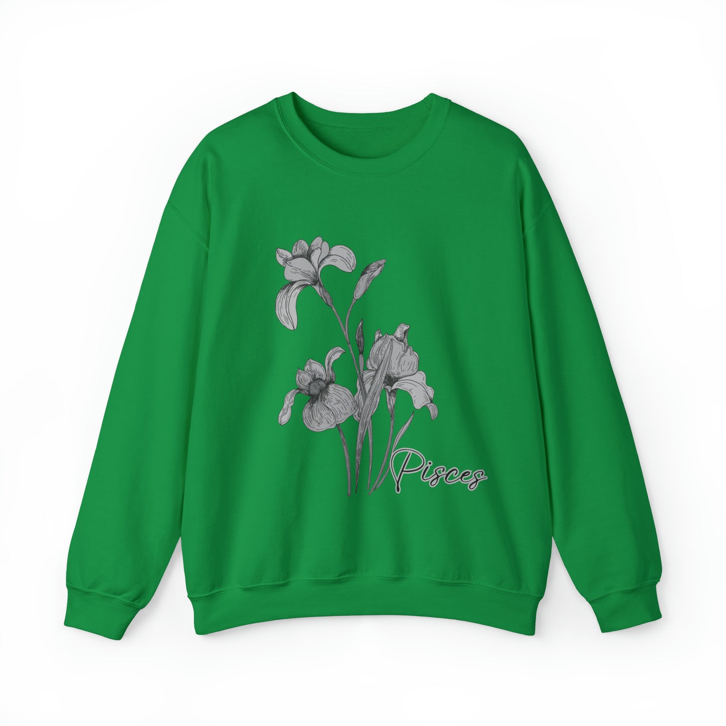 Pisces Iris Unisex Heavy Blend Crewneck Sweatshirt