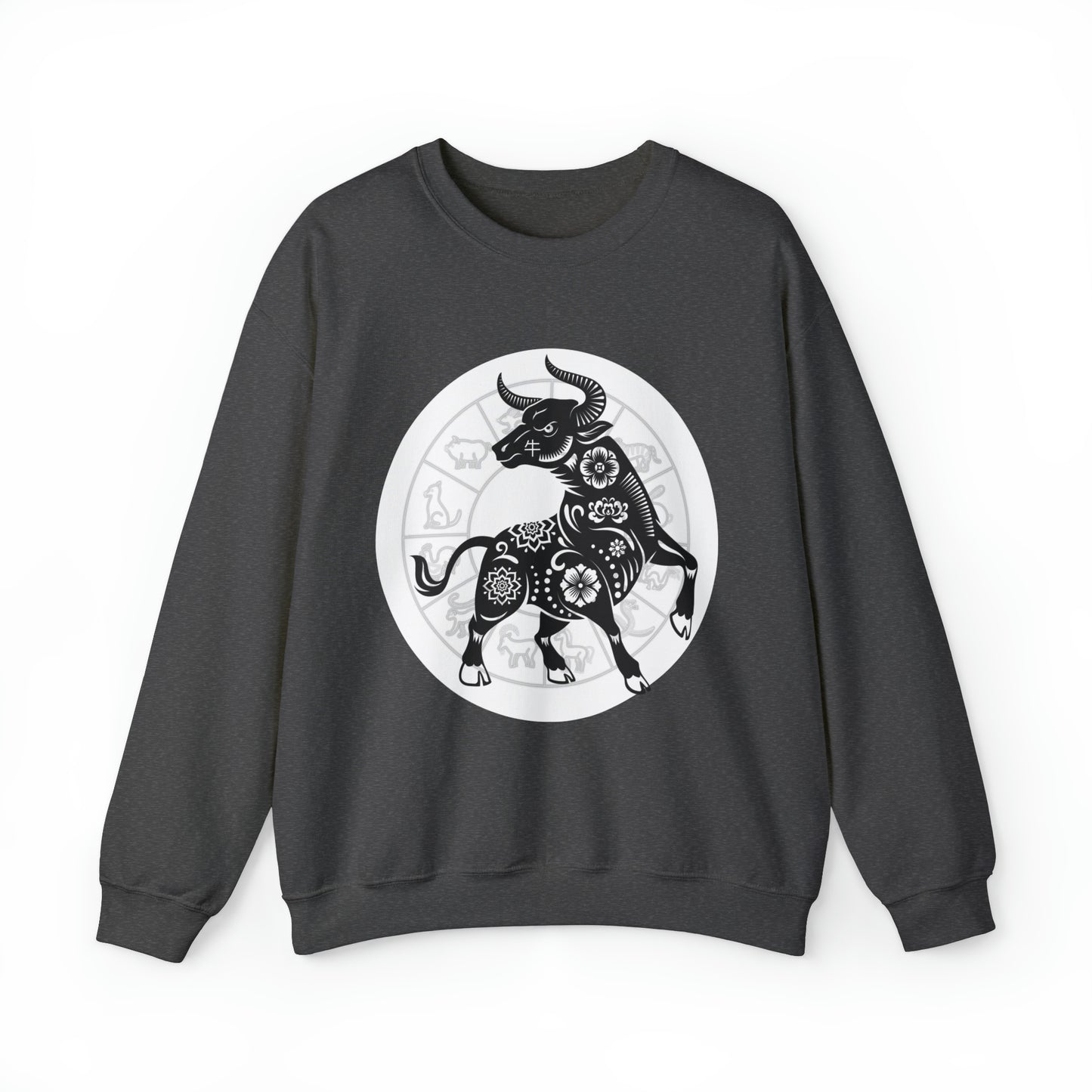 Shengxiao Ox Unisex Heavy Blend™ Crewneck Sweatshirt