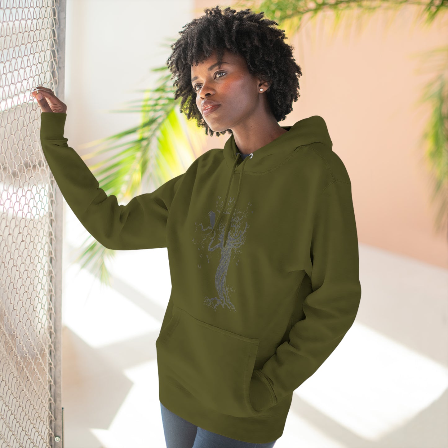 Dead Tree & Crow Unisex Premium Pullover Hoodie
