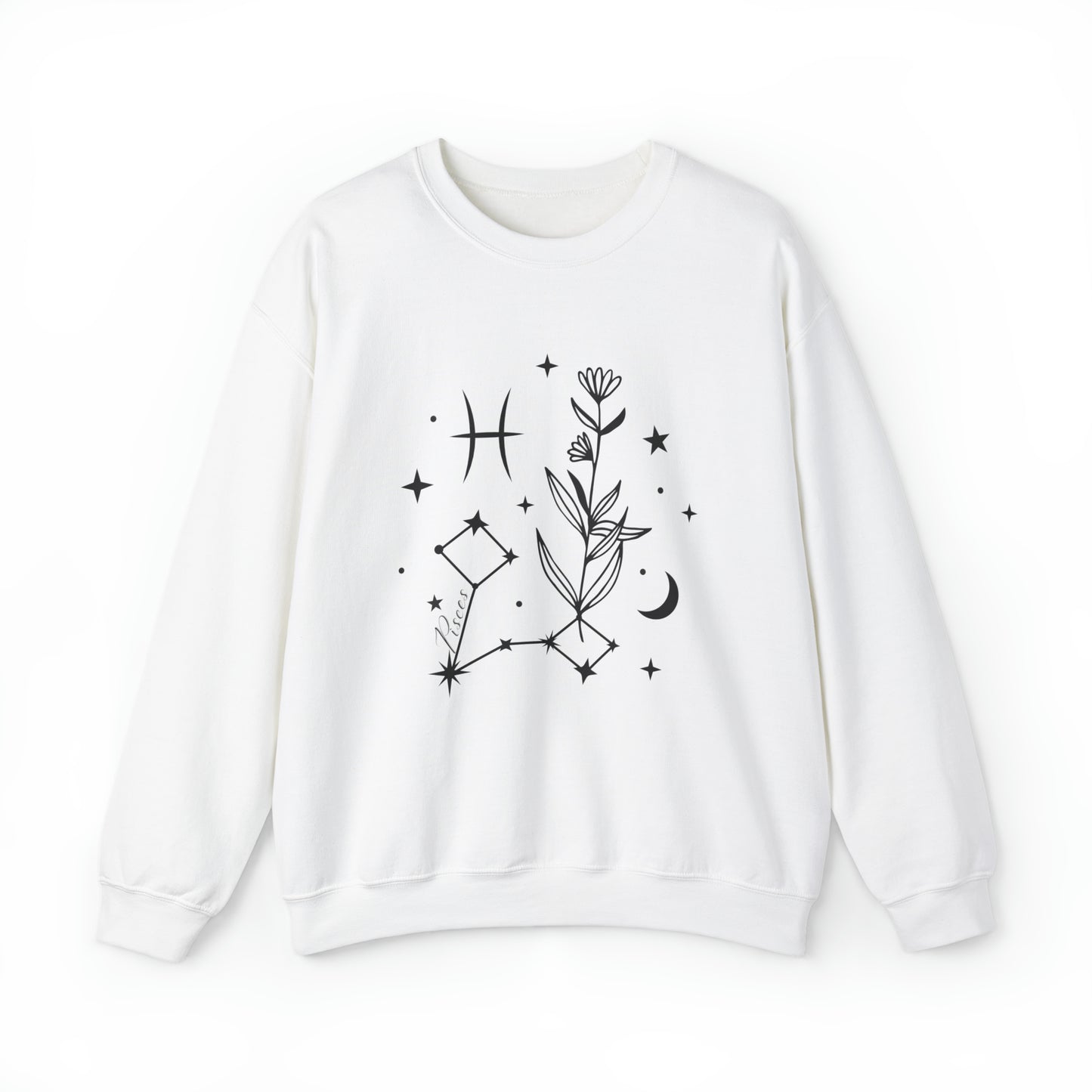 Pisces Zodiac Mix Unisex Heavy Blend™ Crewneck Sweatshirt