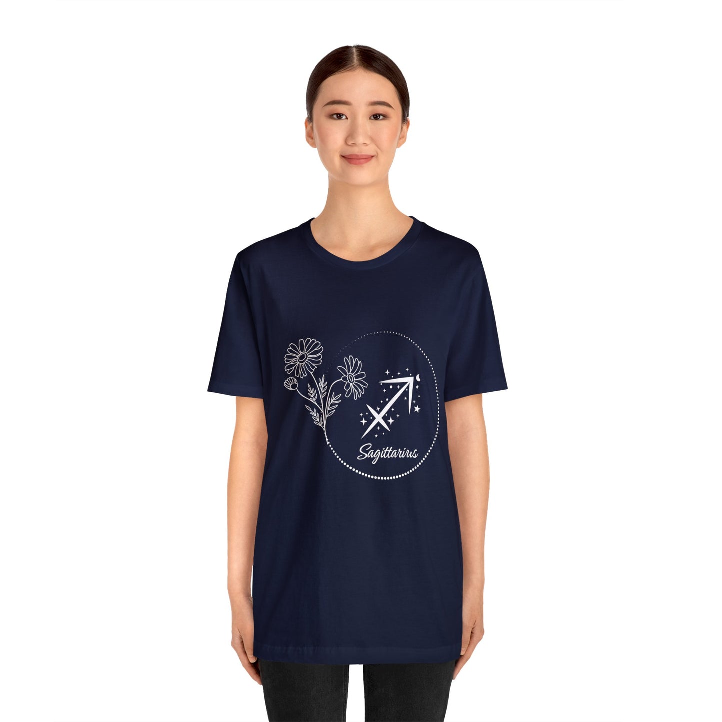 Sagittarius Zodiac Wreath T-Shirt