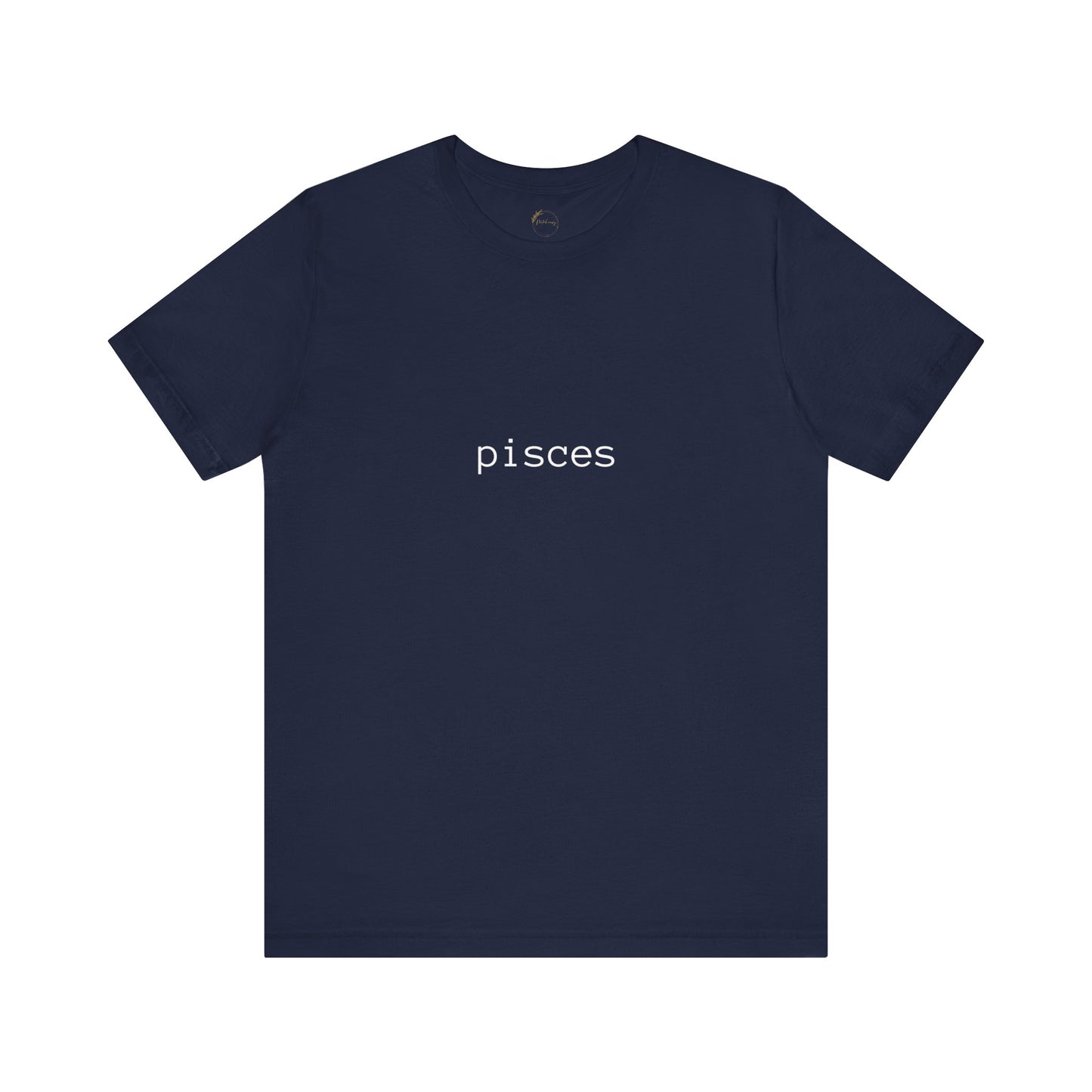 Pisces Typewriter Zodiac Name T-Shirt
