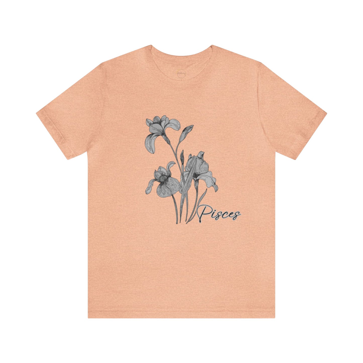 Pisces Iris Zodiac Unisex Jersey Short Sleeve Tee