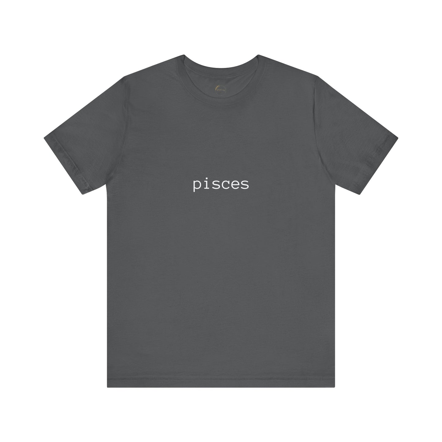 Pisces Typewriter Zodiac Name T-Shirt