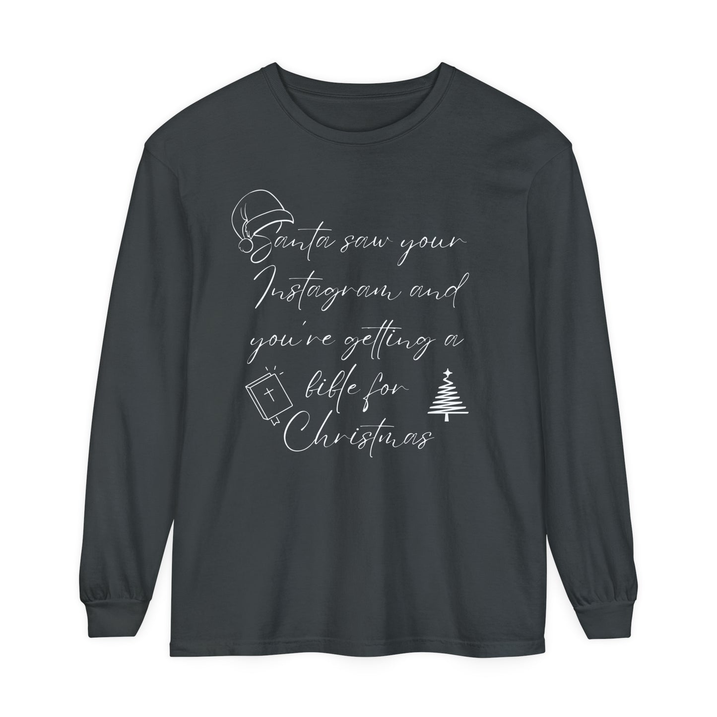Christmas Bible Unisex Long Sleeve T-Shirt