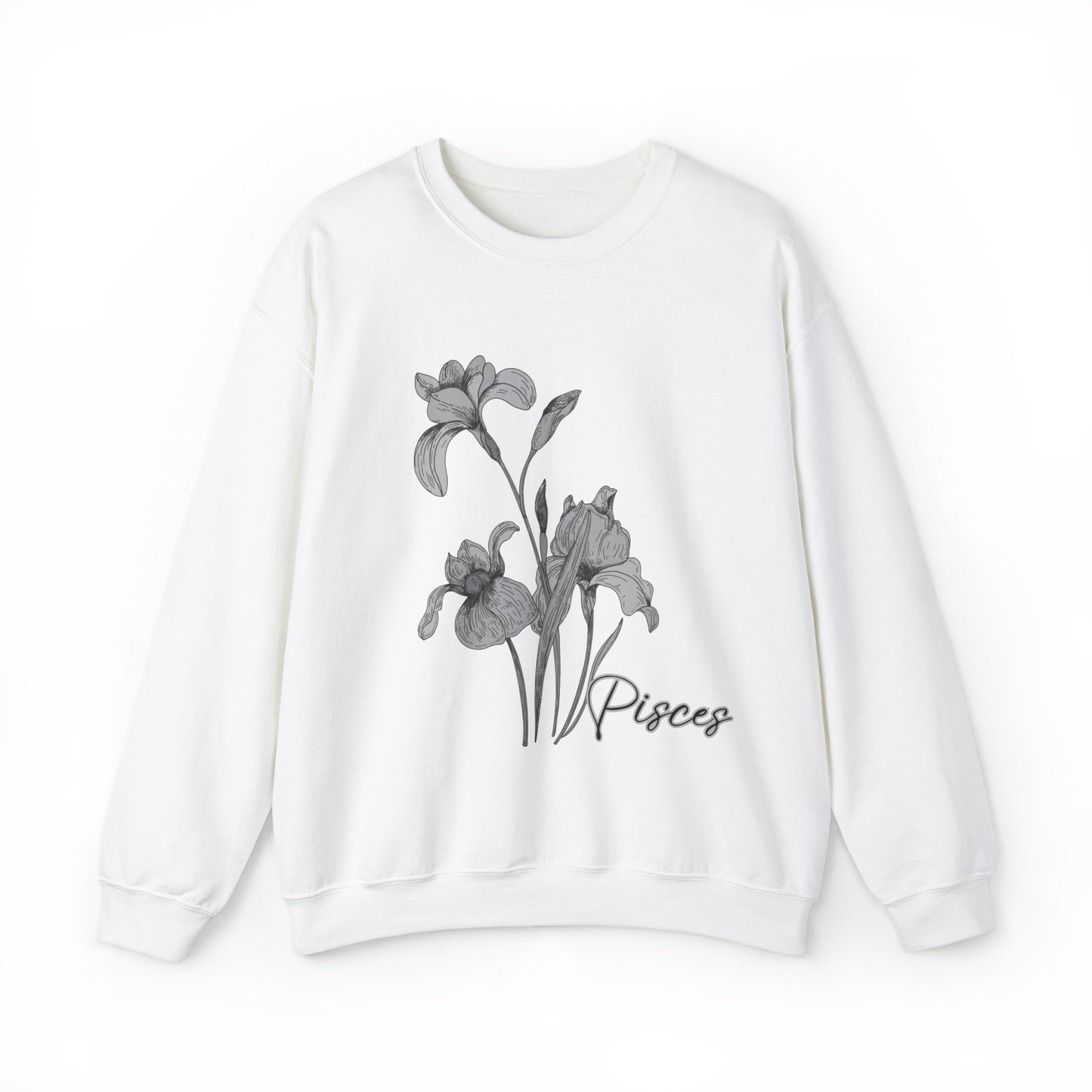 Pisces Iris Unisex Heavy Blend Crewneck Sweatshirt