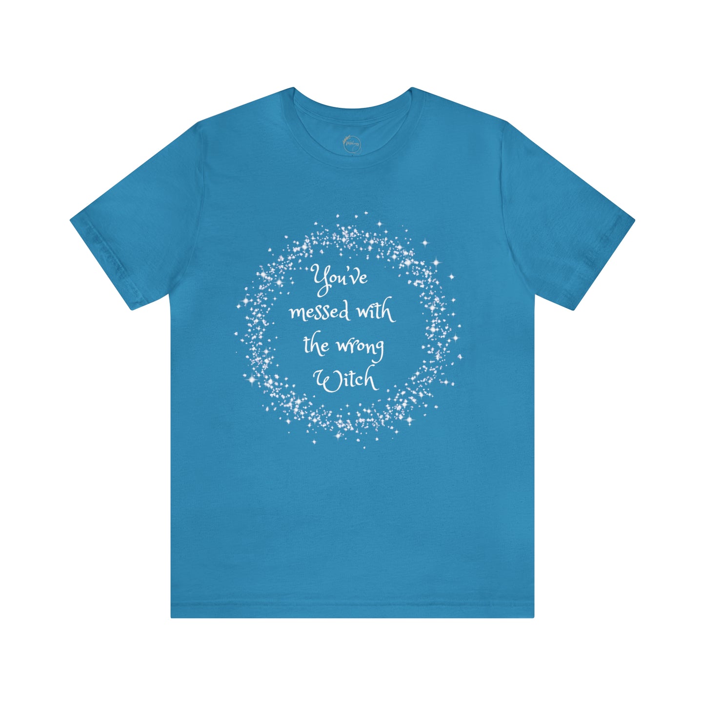 Messed with Wrong Witch Unisex Jersey Short Sleeve Tee