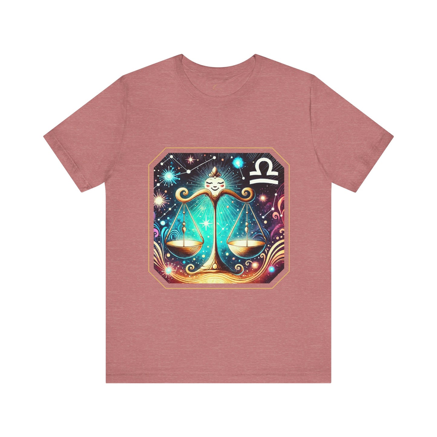 Libra Framed Zodiac Name T-Shirt