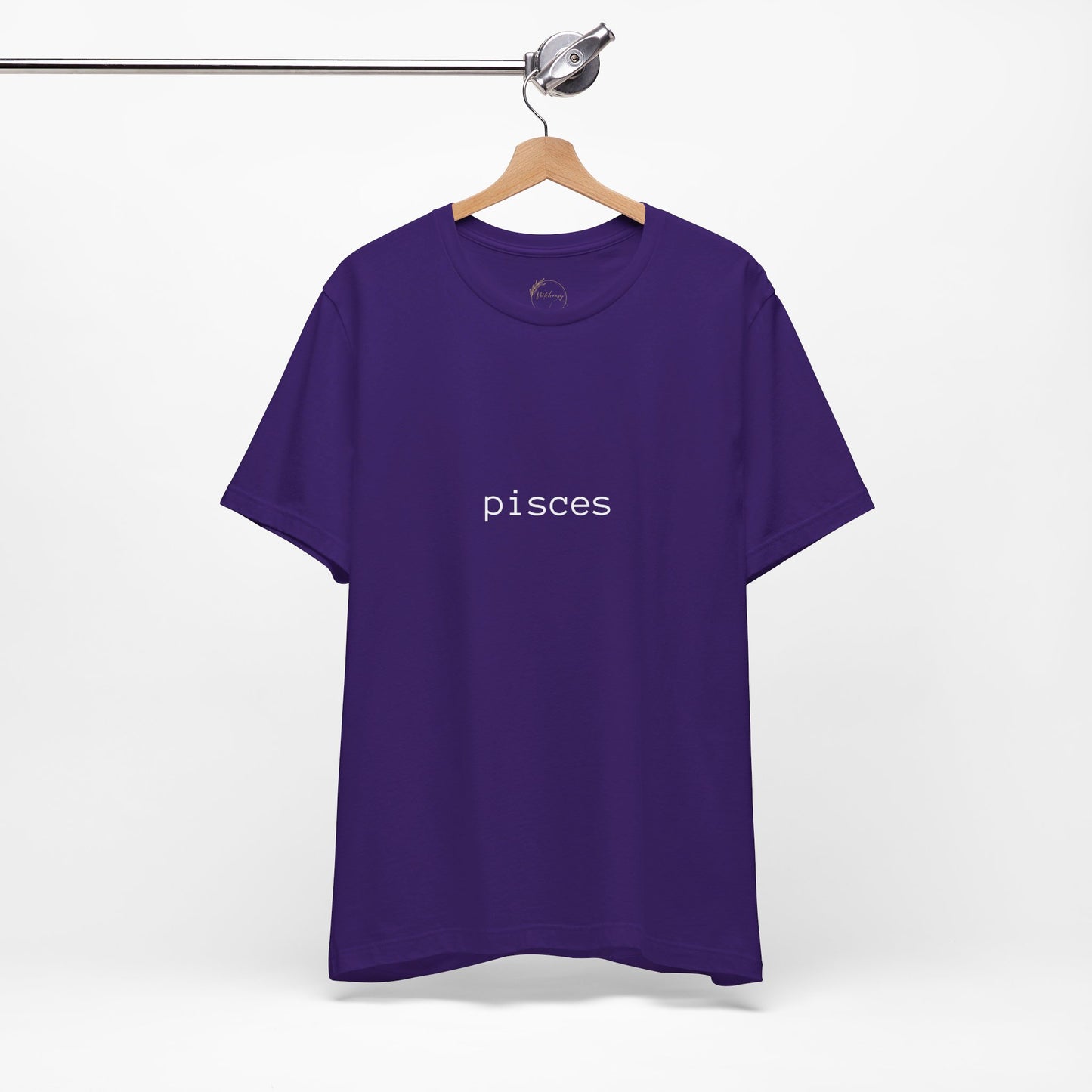 Pisces Typewriter Zodiac Name T-Shirt