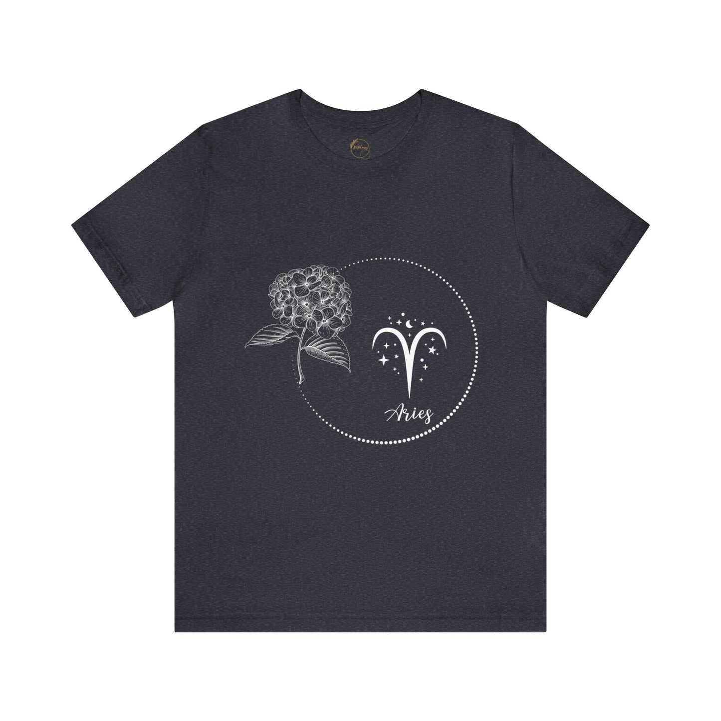 Aries Zodiac Wreath T-Shirt